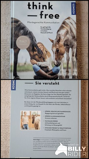 Buch think free Pferdegerechte Kommunikation, Marie Heger, Nina, Books, Langenpreising, Image 3