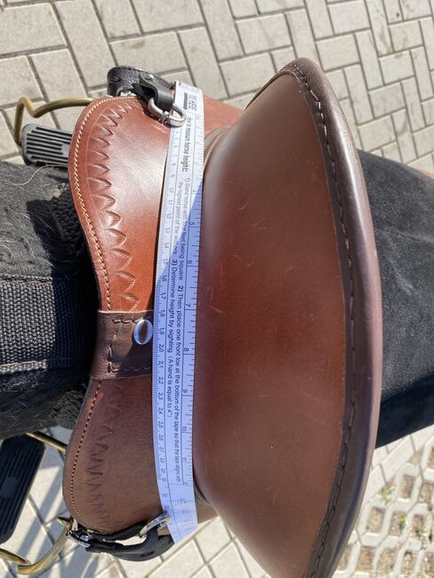 Baumloser Sattel Reitpad wie Hidalgo mit Klettkissen, Antje , For Horses, Peine , Image 16
