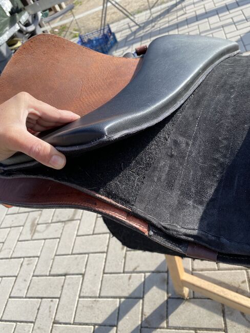 Baumloser Sattel Reitpad wie Hidalgo mit Klettkissen, Antje , For Horses, Peine , Image 9