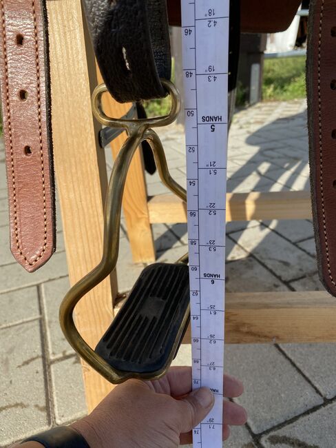 Baumloser Sattel Reitpad wie Hidalgo mit Klettkissen, Antje , For Horses, Peine , Image 17