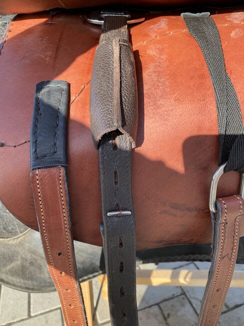 Baumloser Sattel Reitpad wie Hidalgo mit Klettkissen, Antje , For Horses, Peine , Image 4