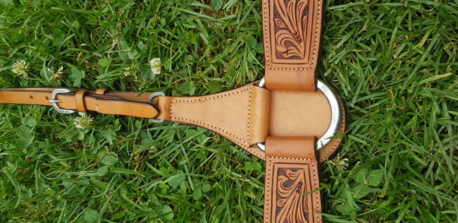 Vorderzeug Western kleines Kaltblut Haflinger Tinker, Eva, Saddle Accessories, Haibach
