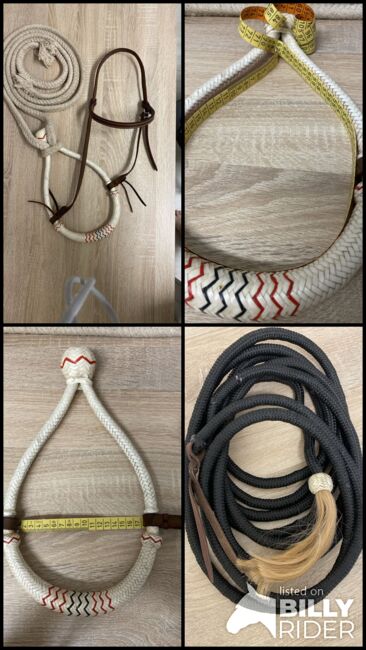 Bosal und Mecate, Antje , Ogłowia bezwędzidłowe, Peine , Image 12