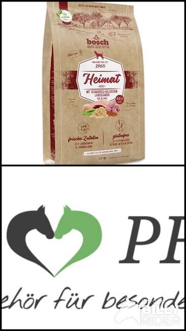 Bosch Heimat Adult mit Schwäbisch-Hällischem Landschwein ohne glutenhaltiges Getreide 1kg, WOW Pferd  (WOW Pferd), Pozostałe, Bayern - Attenkirchen, Image 3