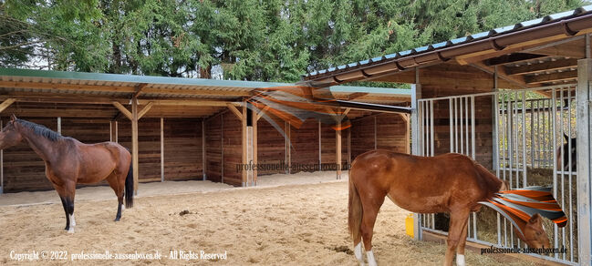 Offenstall bauen, Pferdeunterstand, Weideunterstand, Unterstand, Weidehütte pferd, Laufstall pferd,, AUSSENBOXEN Pferdeunterstand, AUSSENBOXEN, Horse Shelters & Tents, Wałcz, Image 15