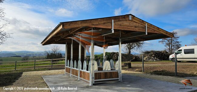 Unterstand für Pferde / Offenstall bauen - Pferdeunterstand, Weideunterstand, Weidehütte pferd,, AUSSENBOXEN Pferdeunterstand - Weideunterstand - Unterstand / Offenstall bauen, AUSSENBOXEN (AUSSENBOXEN), Horse Shelters & Tents, Wałcz, Image 26