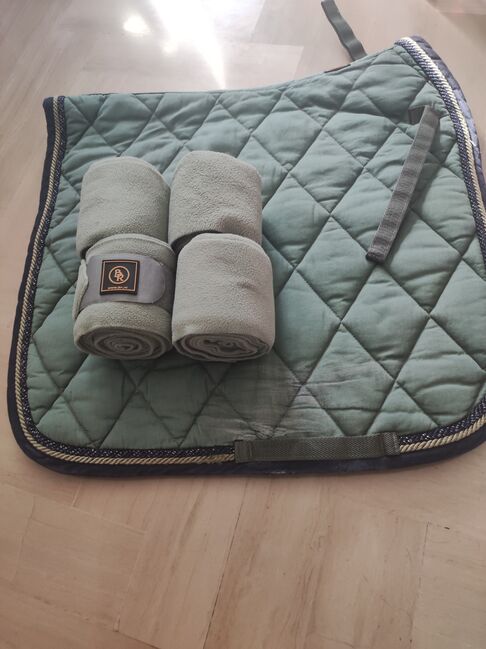 BR DR Schabracke mit 4 Bandagen, BR, Bianca , Dressage Pads, Rosenheim 