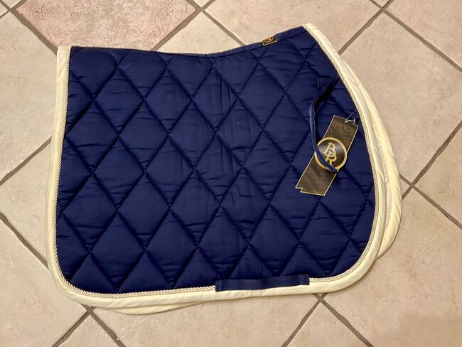 BR Dressurschabracke in navy/ creme, BR BR Dressurschabracke, Cornelia Hansen, Dressage Pads, Celle