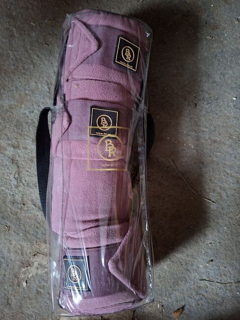 BR Fleece-Bandagen (Altrosa / Rosa) - 4er-Set mit Tasche, Michelle wilms , Horse Bandages & Wraps, Utzenaich 