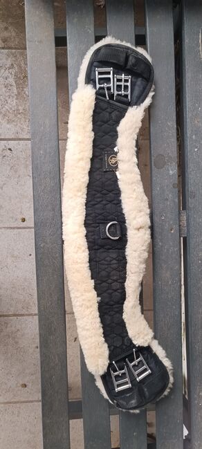 BR Lammfell Sattelgurt 70cm Eclipse Dressurgurt, BR Eclipse, Victoria Enke , Sattelgurte, Enger, Abbildung 4
