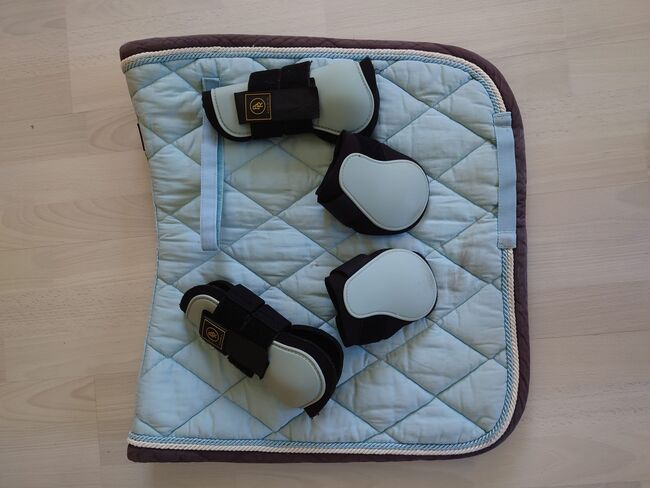 BR-Set, hellblau, BR, Janina Beilfuß, Dressage Pads, Ahrensbök
