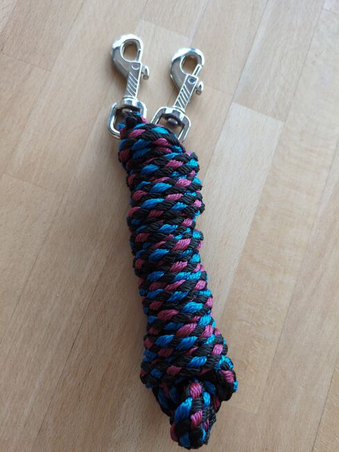 Flechtzügel 2,20m blau rot schwarz neu, Laura , Other, Essen, Image 2