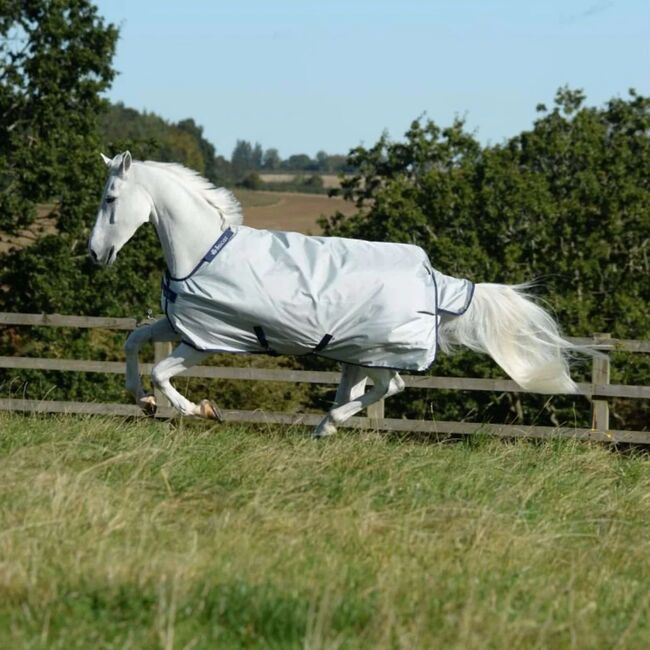 NAGELNEU - Bucas Outdoordecke Power Turnout Light 0 g, Bucas Outdoordecke Power Turnout Light 0 g, Gr. 135 cm, Marcella, Horse Blankets, Sheets & Coolers, Berlin Kreuzberg