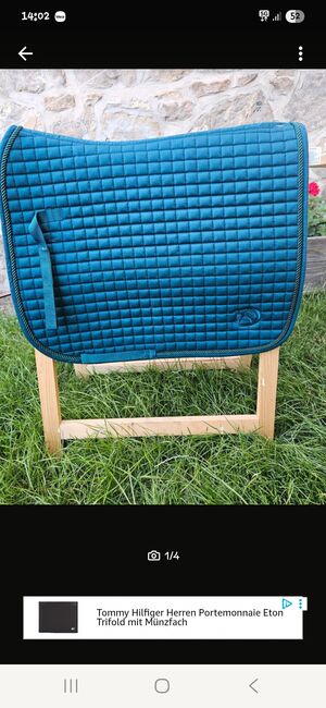 Nagelneue Riderschoice Keramikfaser Schabaracke, RidersChoice, Bemer Partnerin Maria Höltge, Dressage Pads, Halberstadt