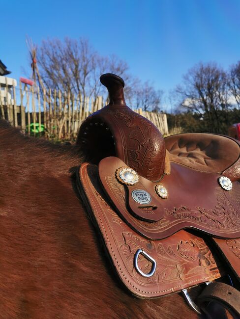 Neuwertiger Marken-Westernsattel ROYAL KING für Kaltblut u.ä, Royal King  Westernsattel , Alex H. , Western Saddle, Witten