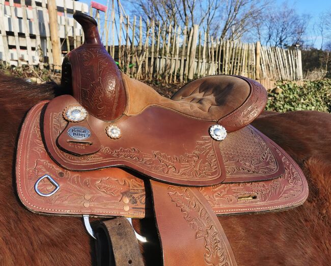 Neuwertiger Marken-Westernsattel ROYAL KING für Kaltblut u.ä, Royal King  Westernsattel , Alex H. , Western Saddle, Witten, Image 12