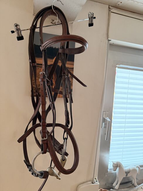 Braune WB Trense mit Gebiss, Franziska Aniolek, Ogłowia, Frankfurt am Main