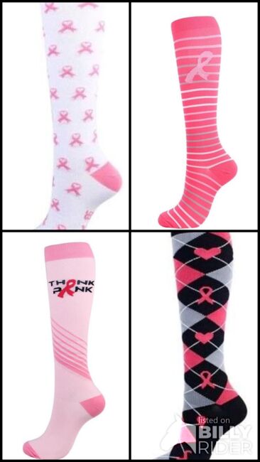 Breast Cancer socks, Lauren Cook, Other, High Salvington, Image 8