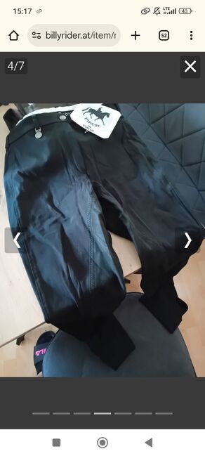 Reithose schwarz, Nicole Fellsner, Breeches & Jodhpurs, Braunau am Inn