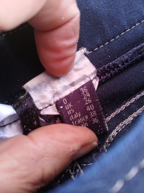 Reithose von ER gr 36 blau, ER Reithose/ Westernstyle, Heike, Breeches & Jodhpurs, Wesel, Image 6