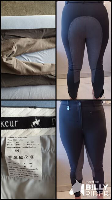 Reithose Vollbesatz von Pikeur, Größe 44 UNGETRAGEN, PIKEUR  LUGANA II Kontrast , Naty, Breeches & Jodhpurs, Schweinfurt, Image 10