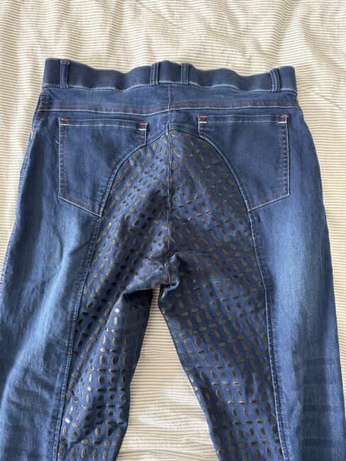 Reithose - Jeansreithose HKM Gr. 38/40, HKM, Maike, Breeches & Jodhpurs, Titz, Image 5