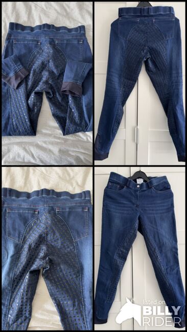 Reithose - Jeansreithose HKM Gr. 38/40, HKM, Maike, Breeches & Jodhpurs, Titz, Image 7