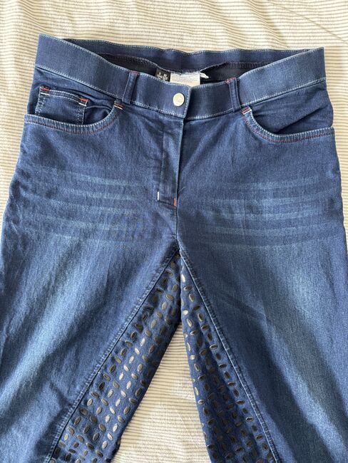 Reithose - Jeansreithose HKM Gr. 38/40, HKM, Maike, Breeches & Jodhpurs, Titz, Image 6