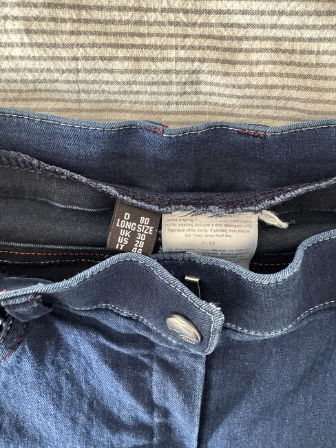 Reithose - Jeansreithose HKM Gr. 38/40, HKM, Maike, Breeches & Jodhpurs, Titz, Image 4