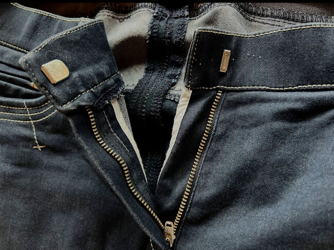 Reithose Jeans/Stretch Gr.40, Covalliero Reithose, Orlopp Carmen - Sophia , Breeches & Jodhpurs, Schmitten, Image 2