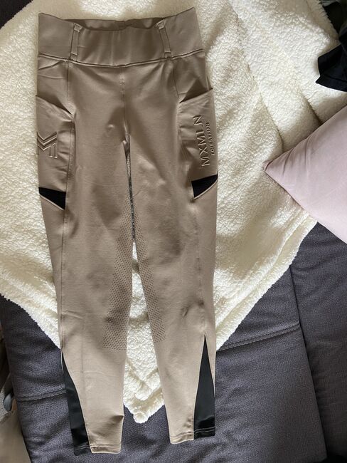 Reithose neu Maximilian equestrian beige S Full grip, Maximilian equestrian , Franziska Gersak, Breeches & Jodhpurs, Herbolzheim, Image 4