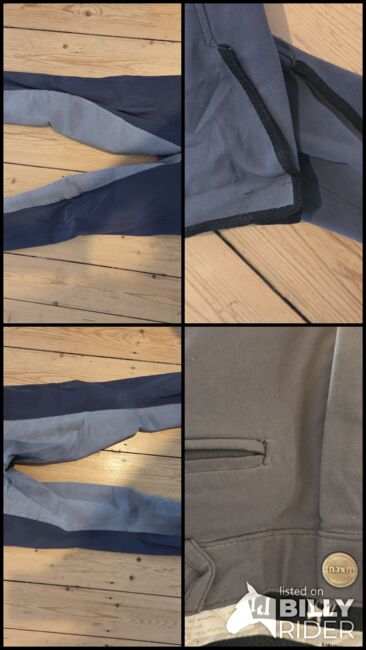 Reithose Pikeur Lugana, Kontrast, McCrown, 76, grau, Pikeur Lugana MC KO, Stephanie Schüler, Breeches & Jodhpurs, Bielefeld, Image 8