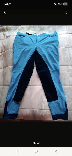 Reithose türkis, HKM, MR, Breeches & Jodhpurs, Frankfurt 