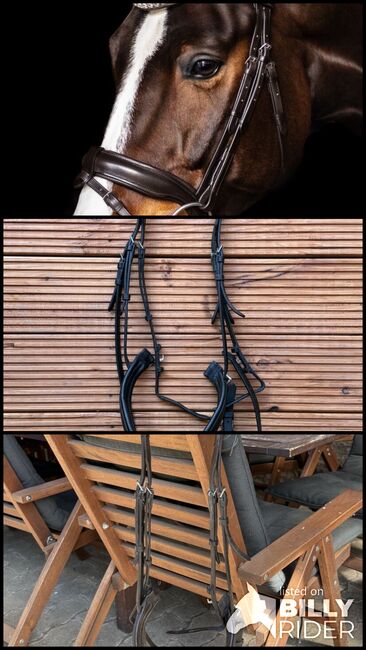 Bridlery Trense Charm braun, Bridlery Cham, Sophia Cornelsen, Bridles & Headstalls, Neudrossenfeld, Image 4