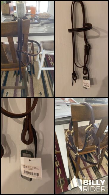 Bridal and two all leather halters, Berlin custom leather Brow and head stall , Deborah cogswell, Bridles & Headstalls, Fallbrook, Image 5