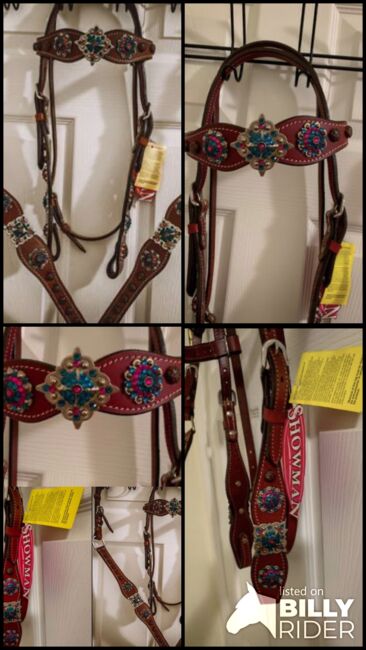 Bridle set, Showman, Jana Bralley , Bridles & Headstalls, Ramseur , Image 6