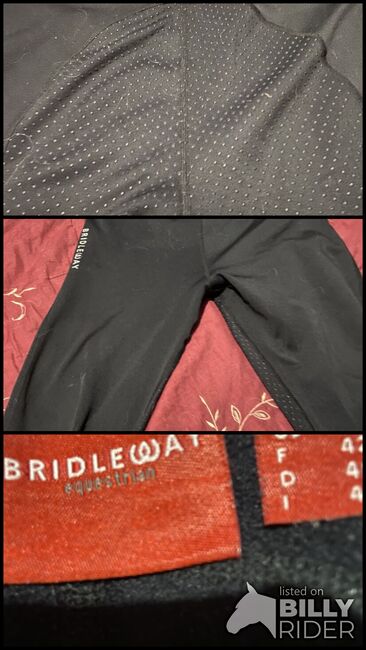 Bridle way riding tights with sticky bum size 14, Bridle way , Dawn, Breeches & Jodhpurs, Chorley, Image 4