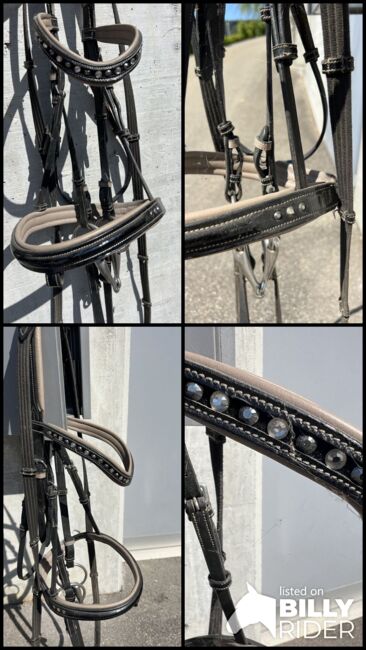 Zaum mit Bling bling, Regula Renggli , Bridles & Headstalls, Eglisau, Image 6