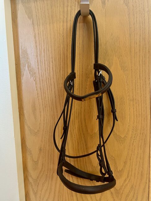 Bridle with Laced Reins (Brown Leather), Stephanie, Bridles & Headstalls, Edmonton , Image 3