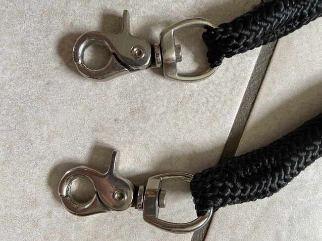 Zaumzeug mit Zügel , neu, gebissloses reiten, Isländer, Pony, Kleinpferd, schwarz, Alexandra Kömmerling , Bridles & Headstalls, Obersimten, Image 4