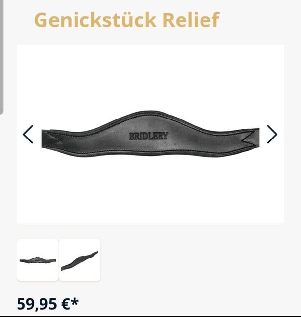 Bridlery Genickstück mit Kehlriemen und Backenstücke, Bridlery Relief Trense Charm, Kirsten Reiser, Trensen, Weil der Stadt, Abbildung 7