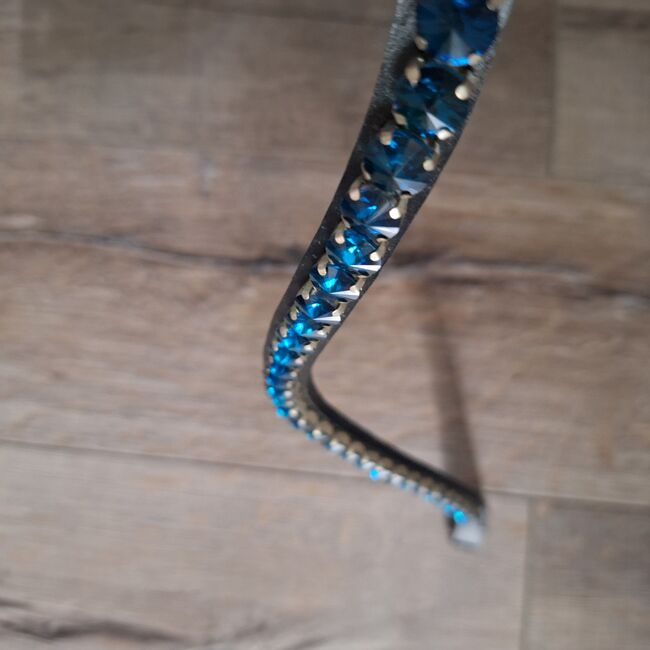 Stirnriemen WB Petrol, Hufbotique, ADN, Browbands, Duisburg, Image 4