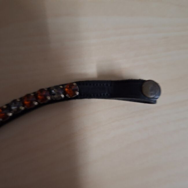 Stirnriemen WB Braun Grau, Hufbotique, ADN, Browbands, Duisburg, Image 2