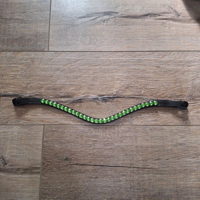 Stirnriemen WB Grün, ADN, Browbands, Duisburg