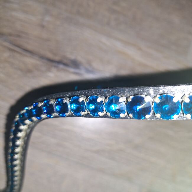 Stirnriemen WB Petrol, Hufbotique, ADN, Browbands, Duisburg, Image 5