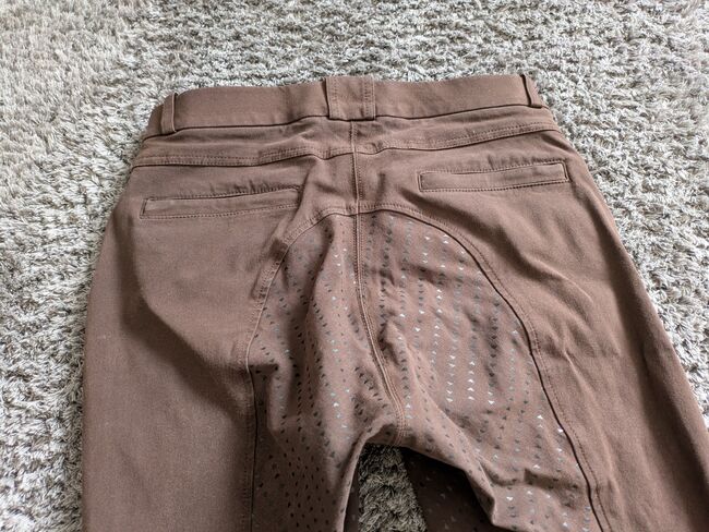 Braune Reithose mit Silikonbesatz gr 36, Laura , Breeches & Jodhpurs, Essen, Image 4