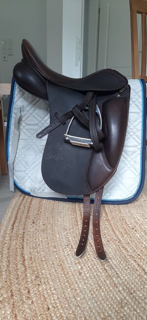 Dressursattel Braun 17" Seabis Vigo, Seabis Vigo, Saskia, Dressage Saddle, Wurster Nordseeküste 