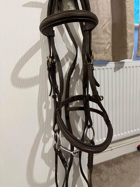 Brown leather cob bridle, Shires, Leigha wignell, Bridles & Headstalls, New Brinsley, Image 6