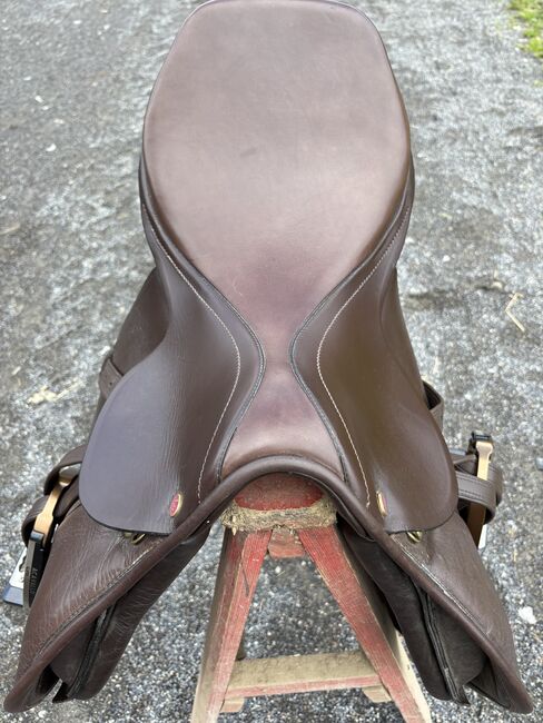 Brown leather comfortable Saddle, Hubertus , Cristina Bonilla, Pozostałe siodła, Origlio, Image 3