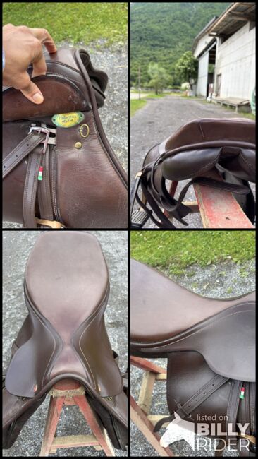 Brown leather comfortable Saddle, Hubertus , Cristina Bonilla, Pozostałe siodła, Origlio, Image 7